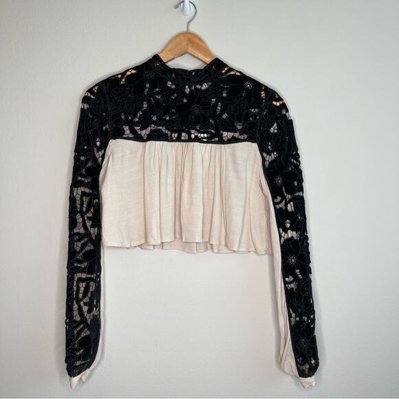 NEW Free People Lace Top - Picture 2 of 9